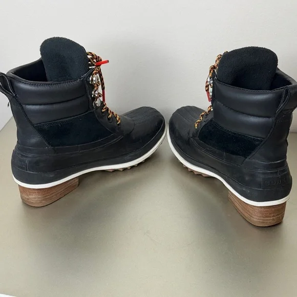 Sorel Black Boots Size 7.5 - Picture 15 of 16